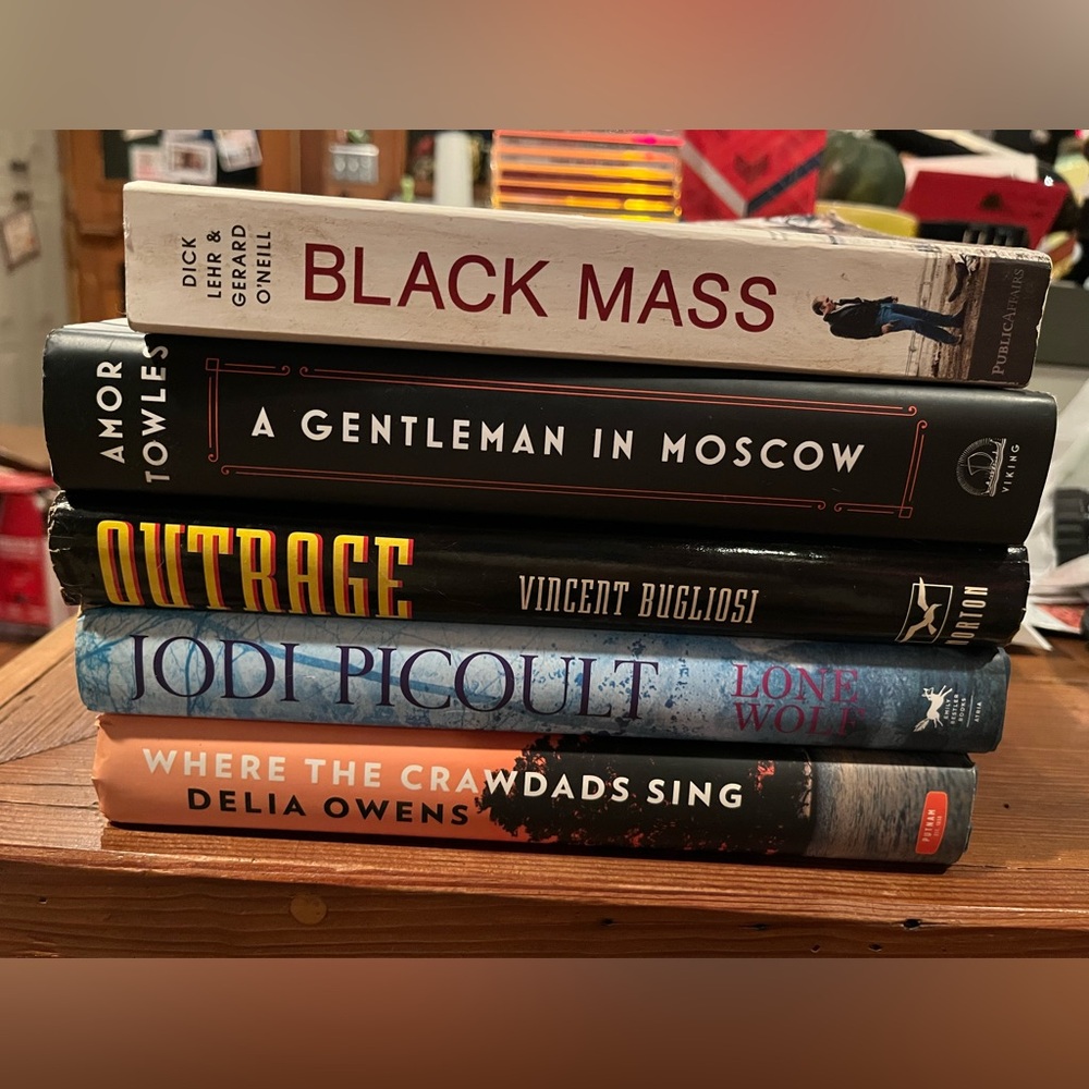 5 lbs books - you pick - mix of genres - some large print - novels, biographies - Picture 3 of 16